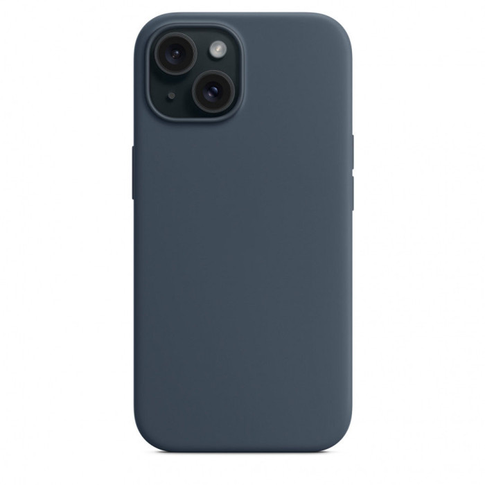 Чехол Silicone Case MagSafe для iPhone 15 Strom Blue | Фото 5 из 5