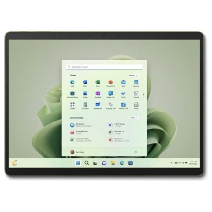 Планшет Microsoft Surface Pro 9 i5 16/256GB Зеленый | Фото 11 из 12