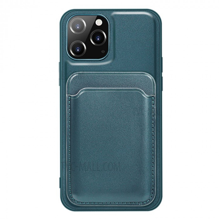 Чехол Mutural Fashion & Simplism Protective Case iPhone 13 Pro Max с калхордером Темно-зеленый | Фото 1 из 2