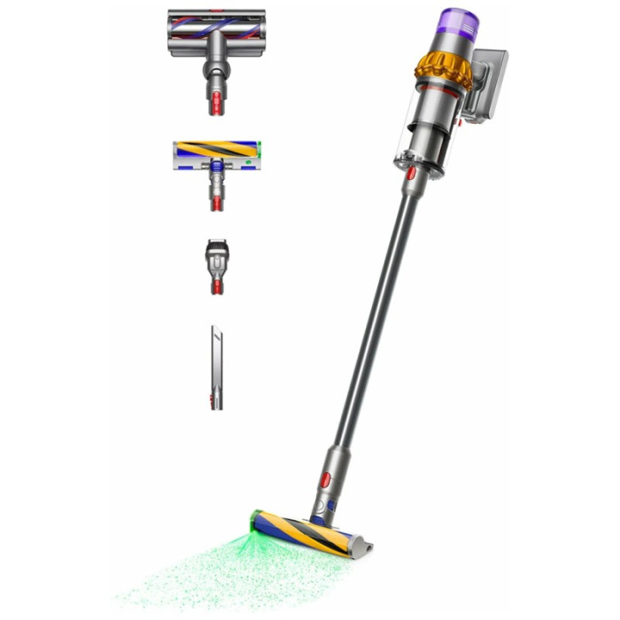 Пылесос Dyson V15 Detect Absolute SV47 Желтый/Никель (Yellow/Nickel) | Фото 1 из 5