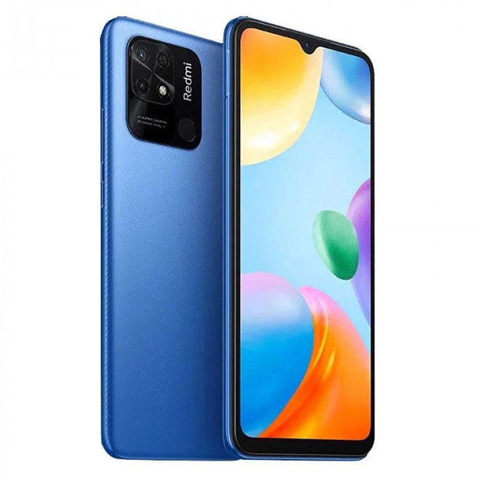 Смартфон Xiaomi Redmi 10C 4/128GB Синий (Blue) | Фото 12 из 13