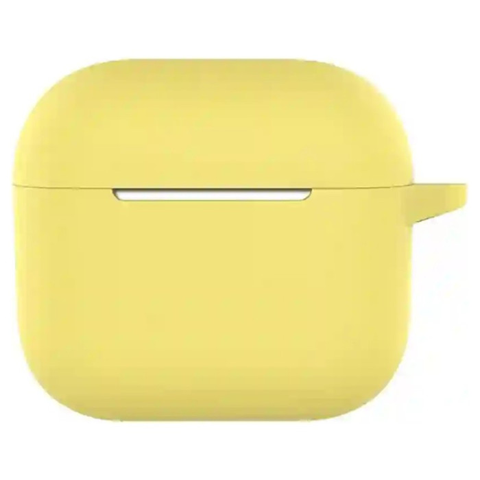 Чехол для Airpods 4 Gurdini силиконовый Желтый | Фото 1 из 1
