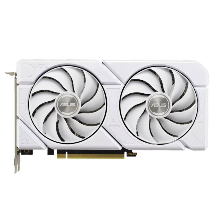 Видеокарта ASUS (DUAL-RTX4070S-O12G-EVO-WHITE) GeForce RTX 4070 SUPER 12GB EVO White OC (90YV0KC8-M0NA00) | Фото 1 из 1