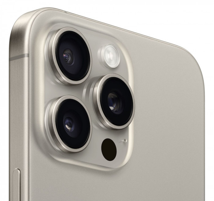 Смартфон Apple iPhone 15 Pro Max 256GB Титан (Natural Titanium) nano SIM + eSIM | Фото 4 из 5