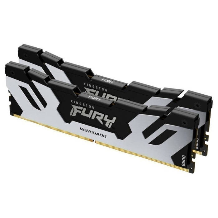 Оперативная память 64Gb DDR5 6400MHz Kingston Fury Renegade (KF564C32RSK2-64) (2x32Gb KIT) | Фото 1 из 1