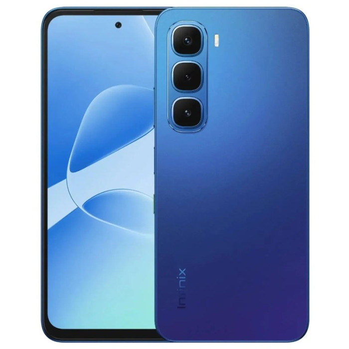 Смартфон Infinix Hot 60i 4G 6/128GB Теневой синий (Shadow Blue) | Фото 1 из 3