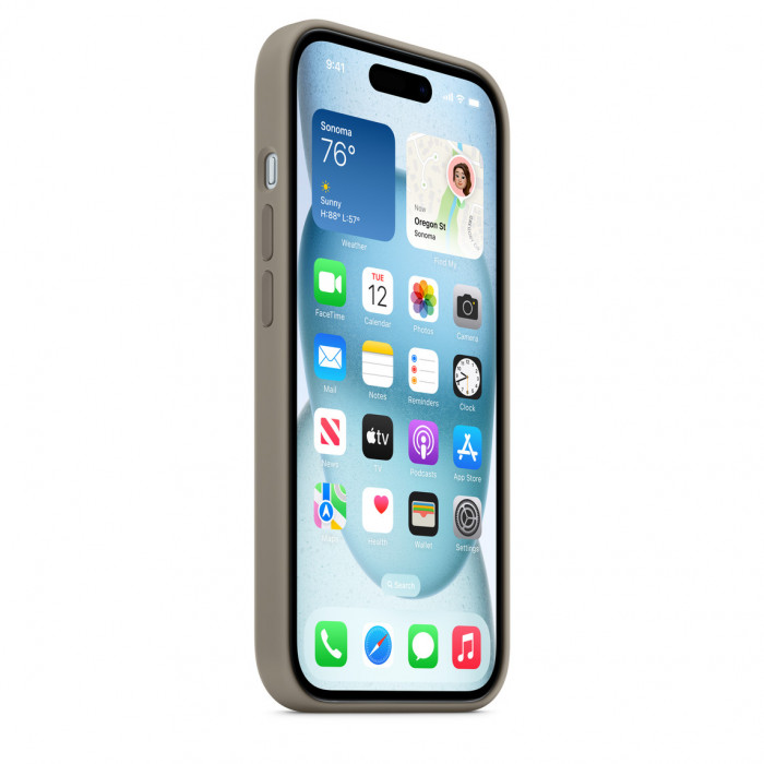 Чехол Silicone Case MagSafe для iPhone 15 Clay | Фото 4 из 5