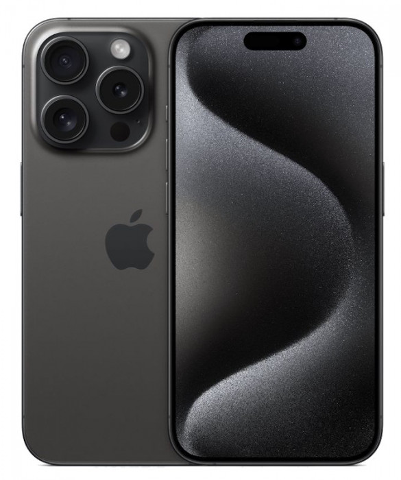 Смартфон Apple iPhone 15 Pro 128GB Черный (Black Titanium) nano SIM + eSIM (Без RuStore) | Фото 1 из 4