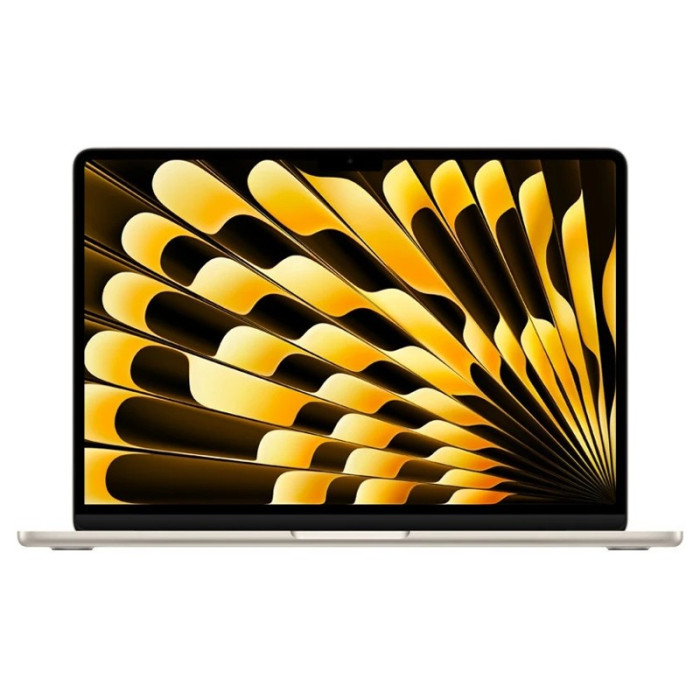 Ноутбук Apple MacBook Air 13 2025 MW103 (Apple M4, 16GB/512GB, 10-Core CPU, 10-Core GPU) Сияющая звезда (Starlight) | Фото 1 из 5