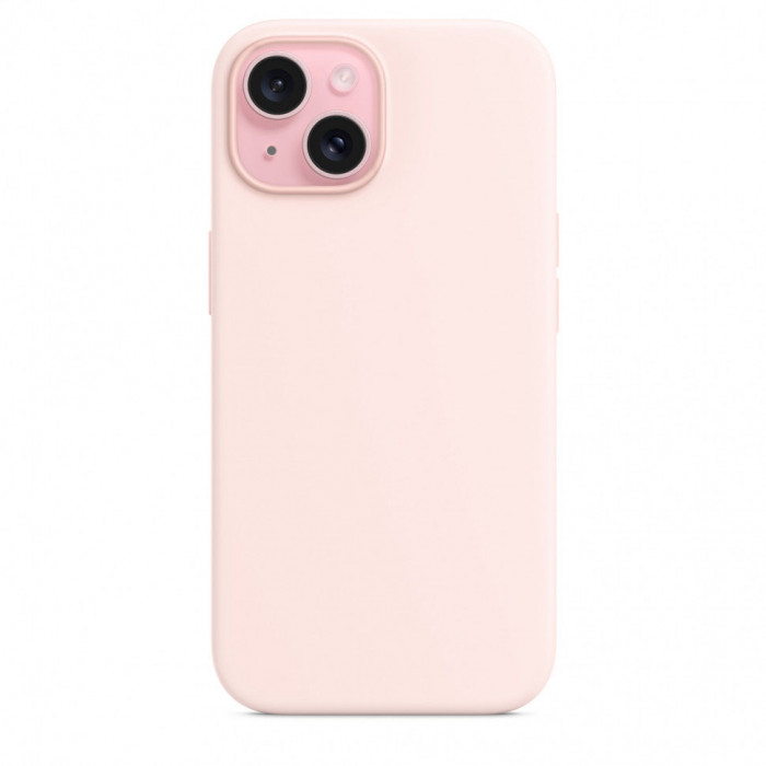 Чехол Silicone Case MagSafe для iPhone 15 Light Pink | Фото 1 из 5