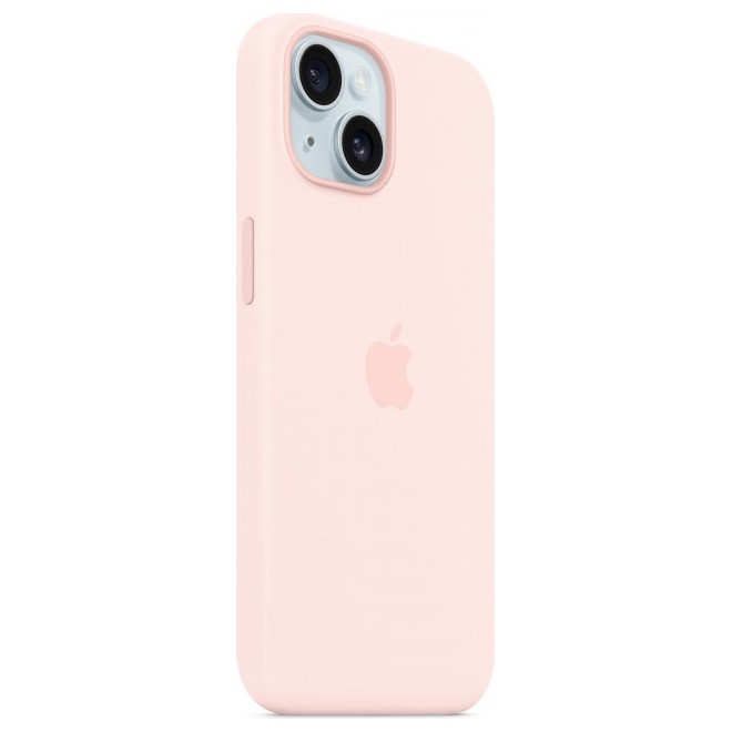 Чехол Silicone Case MagSafe для iPhone 15 Light Pink | Фото 3 из 5