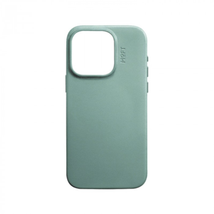 Чехол из веганской кожи с поддержкой MagSafe MOFT Snap Case MOVAS для iPhone 15 Pro Max Морская пена (Sea foam) | Фото 1 из 2