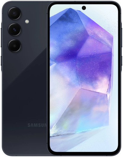 Смартфон Samsung Galaxy A55 8/256Gb Тёмно-синий (Awesome Navy) — 