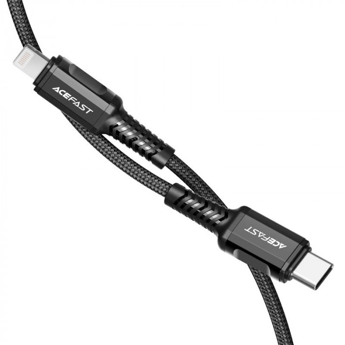 Кабель ACEFAST C1-01 USB-C - Lightning Черный | Фото 1 из 2