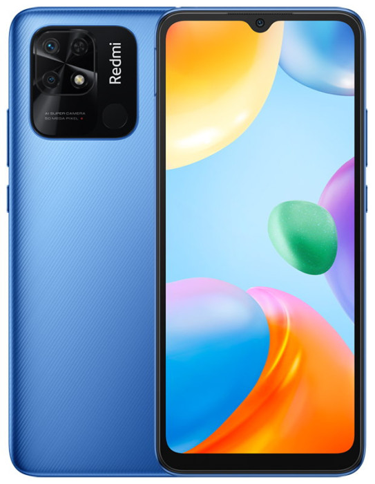 Смартфон Xiaomi Redmi 10C 4/64GB Синий (Blue) EAC | Фото 6 из 6
