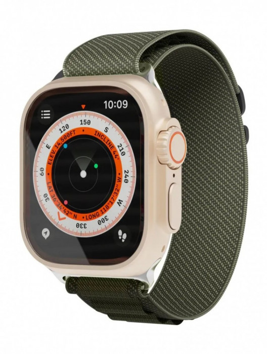 Ремешок нейлоновый Extreme Band VLP для Apple Watch 42/44/45/49mm темно-зеленый | Фото 2 из 2