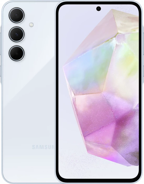 Смартфон Samsung Galaxy A35 8/128GB Голубой (Awesome Iceblue) | Фото 1 из 5