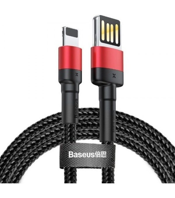 Кабель Baseus Cafule Cable special edition USB For iP 1.5A 1m Красный (CALKLF-G91) | Фото 1 из 2