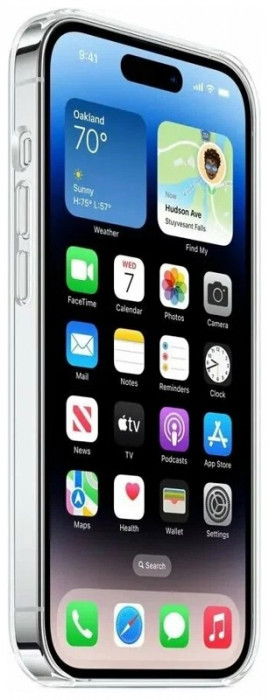 Чехол накладка Gurdini Alba Series with Magsafe Clear для iPhone 14 Pro | Фото 3 из 4
