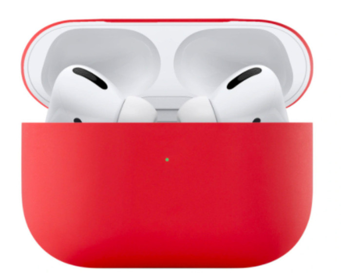 Чехол Gurdini Liquid Silicone Protective Case для AirPods Pro 2 Красный | Фото 2 из 2