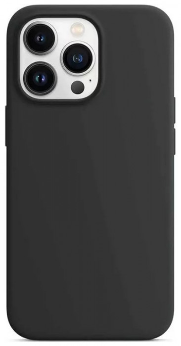 Чехол Silicone Case with Magsafe для iPhone 13 Pro Серый (Midnight) +IC | Фото 1 из 2