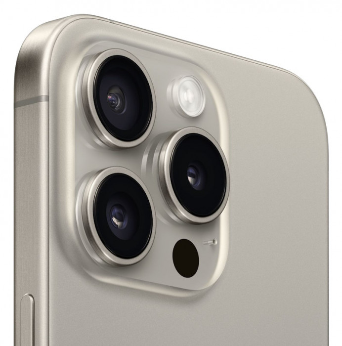 Смартфон Apple iPhone 15 Pro 128GB Титан (Natural Titanium) nano SIM + eSIM | Фото 3 из 4