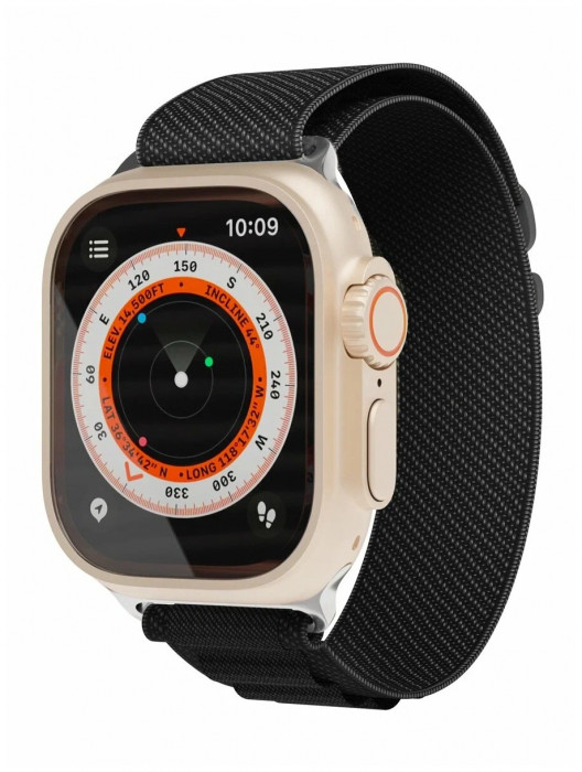 Ремешок нейлоновый Extreme Band VLP для Apple Watch 42/44/45/49mm черный | Фото 1 из 2