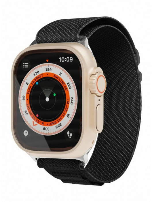 Ремешок нейлоновый Extreme Band VLP для Apple Watch 42/44/45/49mm черный | Фото 2 из 2