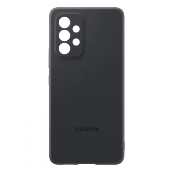 Чехол Silicone Cover для Samsung Galaxy A53 Черный | Фото 2 из 3