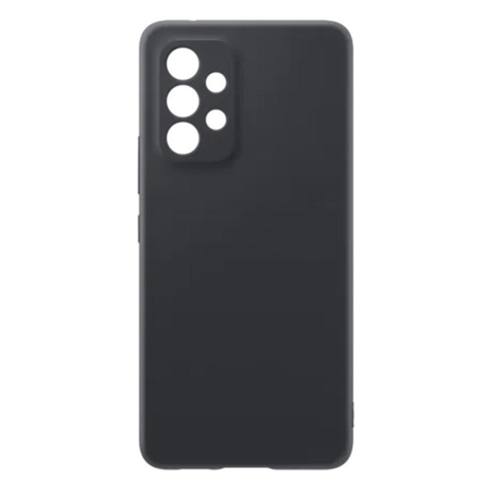 Чехол Silicone Cover для Samsung Galaxy A53 Черный | Фото 3 из 3