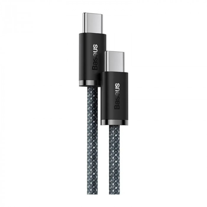 Кабель Baseus Dynamic Series Fast Charging Data Cable Type-C to Type-C 100W 1m CALD000216 Черный | Фото 3 из 8