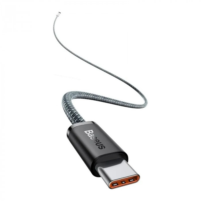 Кабель Baseus Dynamic Series Fast Charging Data Cable Type-C to Type-C 100W 1m CALD000216 Черный | Фото 7 из 8