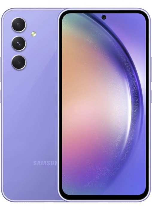 Смартфон Samsung Galaxy A54 5G 8/128GB Фиолетовый (Awesome Violet) | Фото 1 из 9