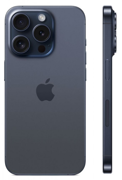 Смартфон Apple iPhone 15 Pro 128GB Синий (Blue Titanium) nano SIM + eSIM | Фото 2 из 4