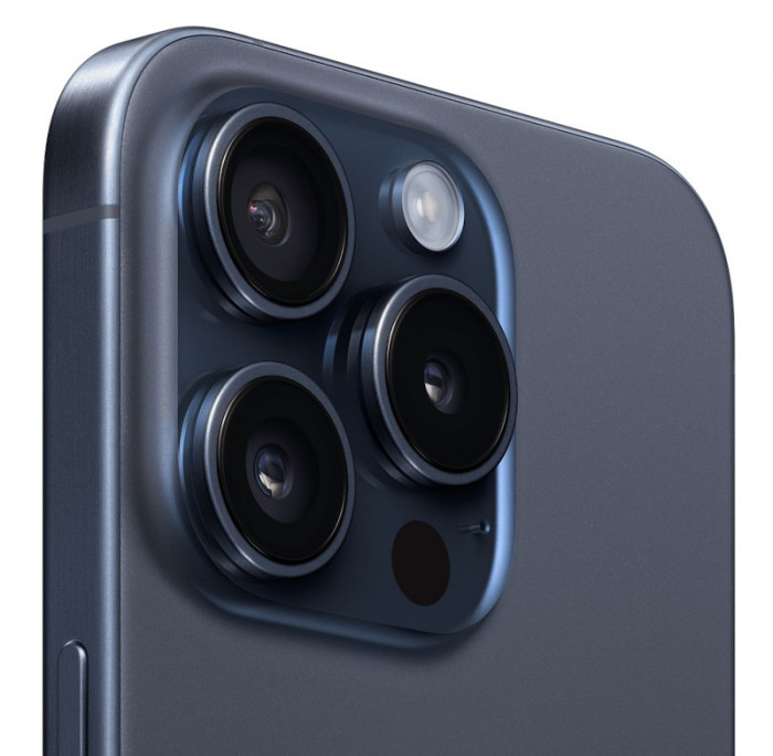 Смартфон Apple iPhone 15 Pro 128GB Синий (Blue Titanium) nano SIM + eSIM | Фото 3 из 4
