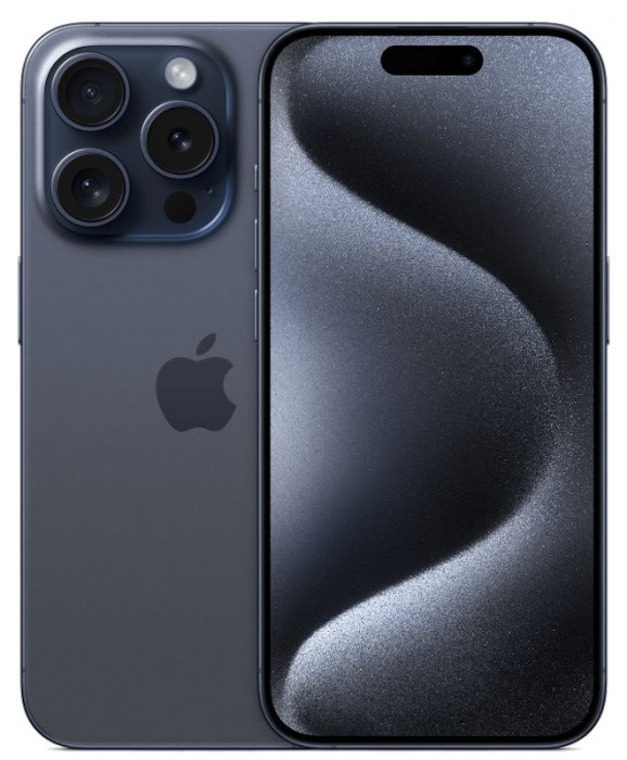 Смартфон Apple iPhone 15 Pro 128GB Синий (Blue Titanium) nano SIM + eSIM | Фото 4 из 4