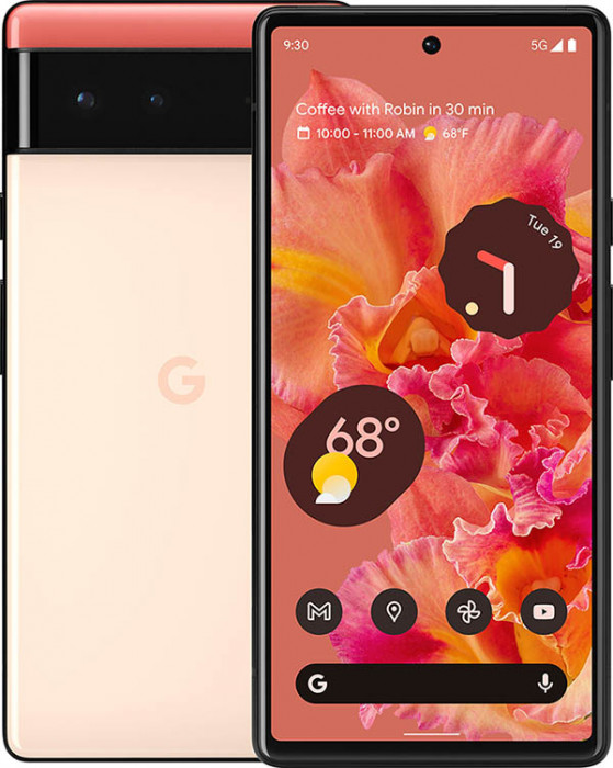 Смартфон Google Pixel 6 8/128GB Коралловый (Kinda Coral) | Фото 1 из 5