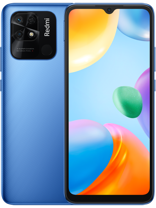 Смартфон Xiaomi Redmi 10C 4/128GB Синий (Blue) EAC | Фото 6 из 6
