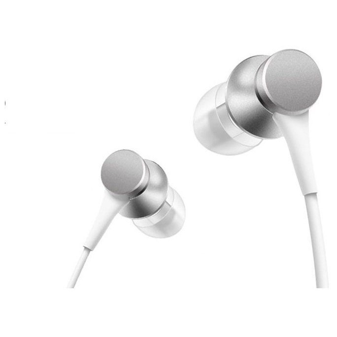 Наушники Xiaomi Mi In-Ear Headphones Basic Silver | Фото 1 из 4