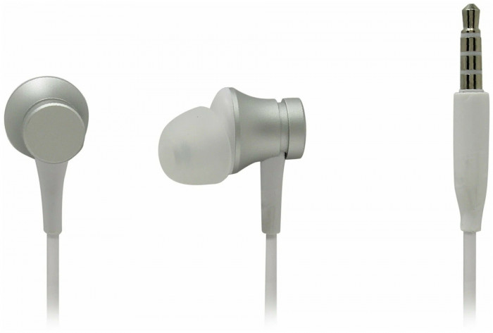 Наушники Xiaomi Mi In-Ear Headphones Basic Silver | Фото 2 из 4