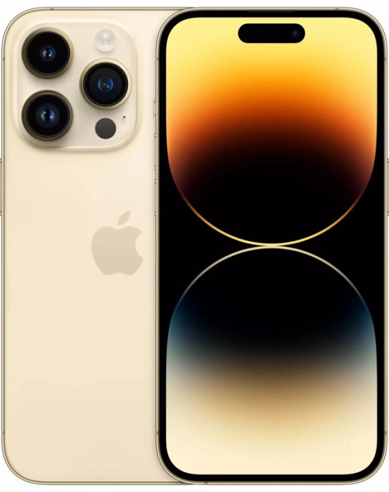 Смартфон Apple iPhone 14 Pro 128GB Золото (Gold) DualSim | Фото 1 из 9