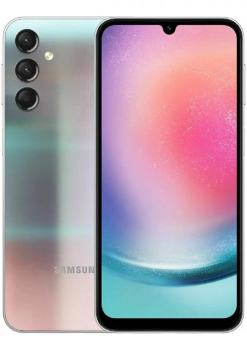 Смартфон Samsung Galaxy A24 6/128GB Серебристый (Silver) | Фото 1 из 8