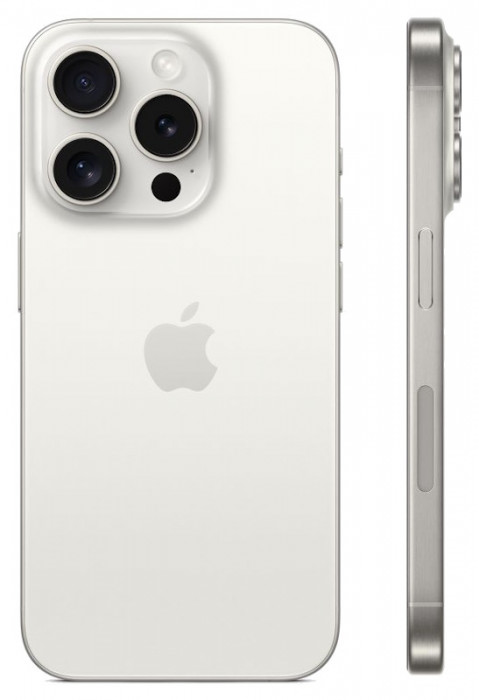Смартфон Apple iPhone 15 Pro 128GB Белый (White Titanium) nano SIM + eSIM | Фото 2 из 4