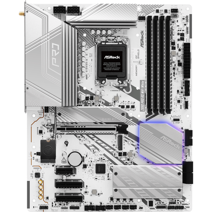 Материнская плата ASRock Z890 Pro RS WiFi White