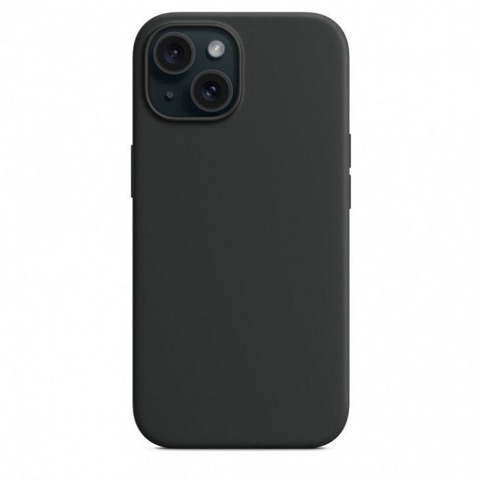 Чехол Silicone Case MagSafe для iPhone 15 Black | Фото 1 из 5