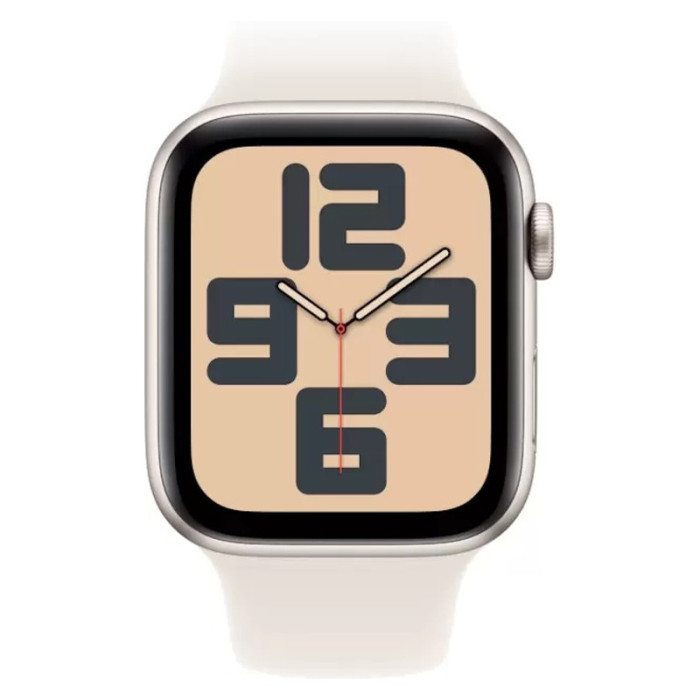 Умные часы Apple Watch SE 2024 40mm Aluminum Case with Sport Band Сияющая звезда | Фото 2 из 3
