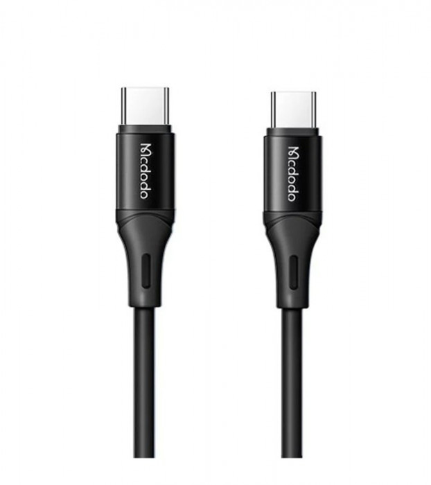 Кабель McDodo USB-C to USB-C 65W Color Series 1.2 m CA-2212 Черный | Фото 1 из 2