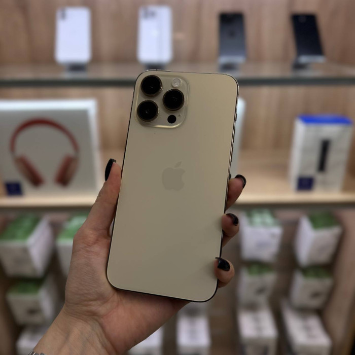 Б/у Смартфон Apple iPhone 14 Pro Max 128GB Gold | Фото 1 из 5