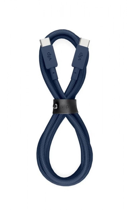 Кабель VLP Nylon Cable USB C - USB C 1.2м темно-синий | Фото 1 из 7