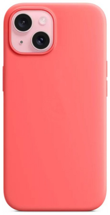 Чехол Silicone Case MagSafe для iPhone 15 Plus Guava | Фото 1 из 7